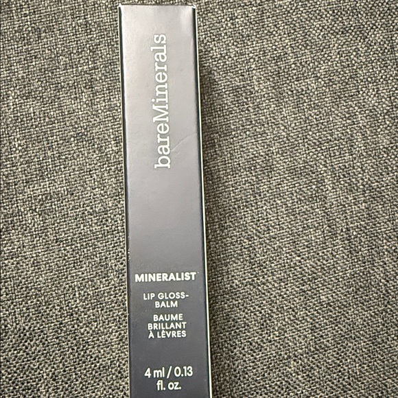 bareMinerals Mineralist Lip Gloss-Balm in Gray Packaging - Picture 1 of 3